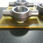 Forged steel S355 part with CNC machining